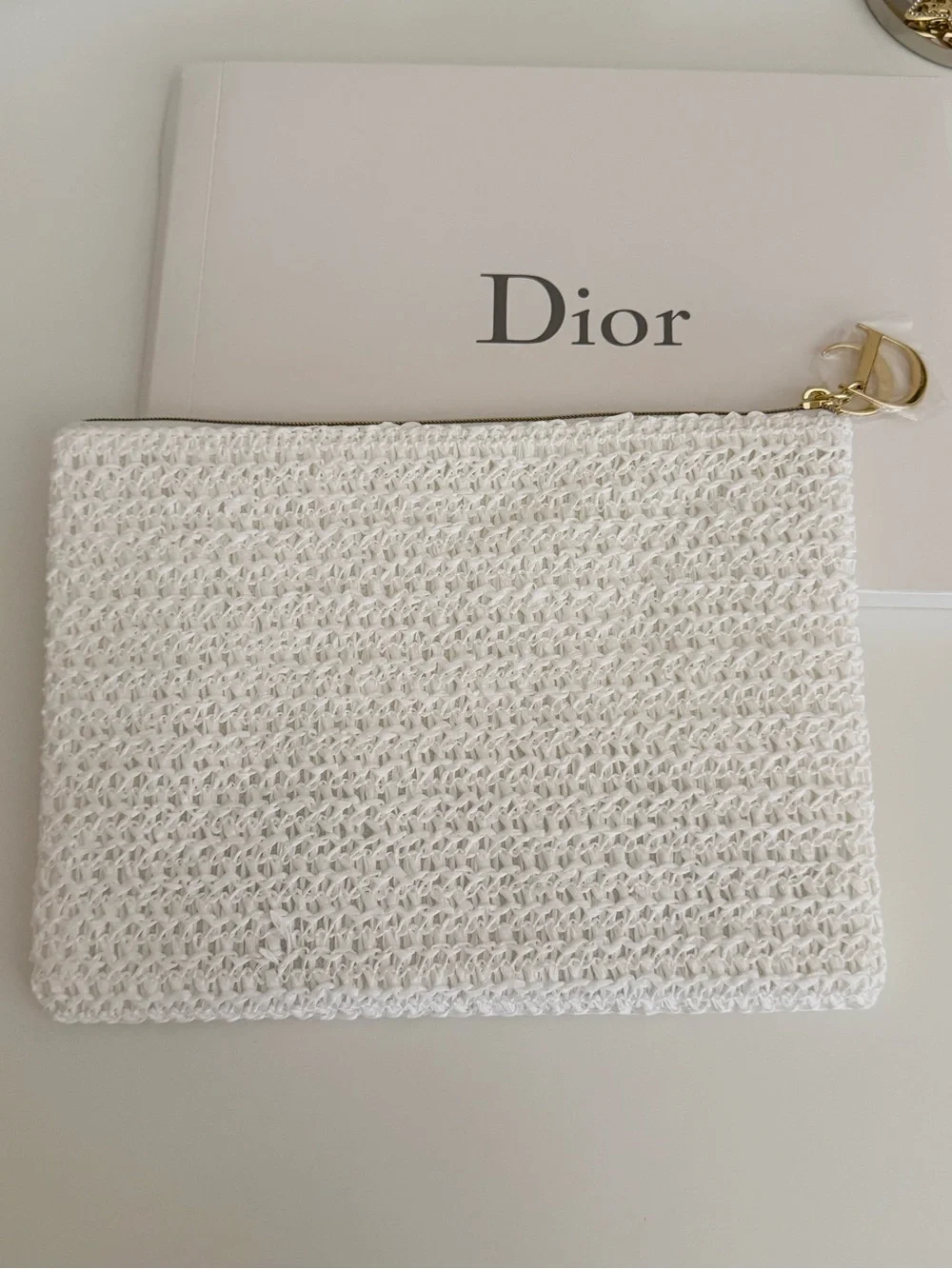 NEW Dior Beauty Summer Cosmetic Pouch 2026